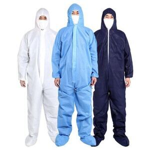2 disposable isolation suits NEW non medical